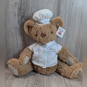 Waldorf Astoria Hotel New York "Chef Teddy Bear" With Hat And Coat